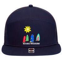 Board Meeting 7 Panel Mesh Trucker Snapback Hat