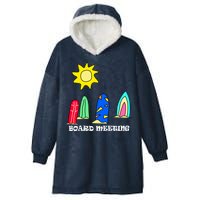 Board Meeting Hooded Wearable Blanket