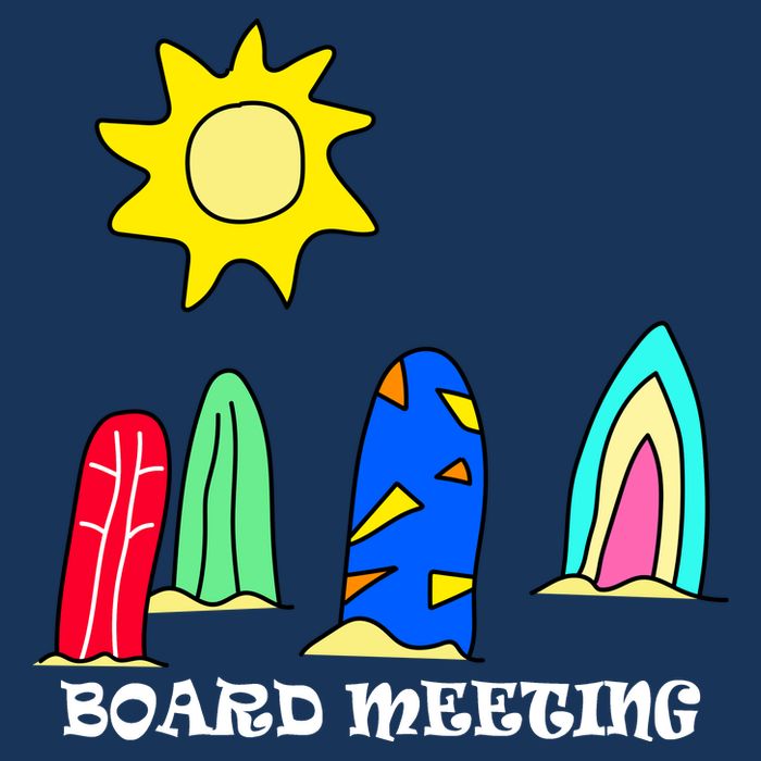 Board Meeting Drawstring Bag