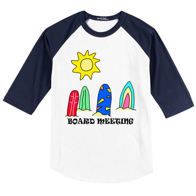 Board Meeting Baseball Sleeve Shirt