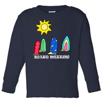 Board Meeting Toddler Long Sleeve Shirt