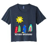 Board Meeting Crop Top