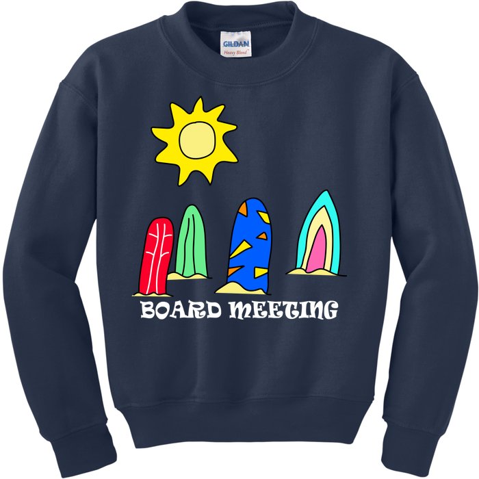 Board Meeting Kids Sweatshirt