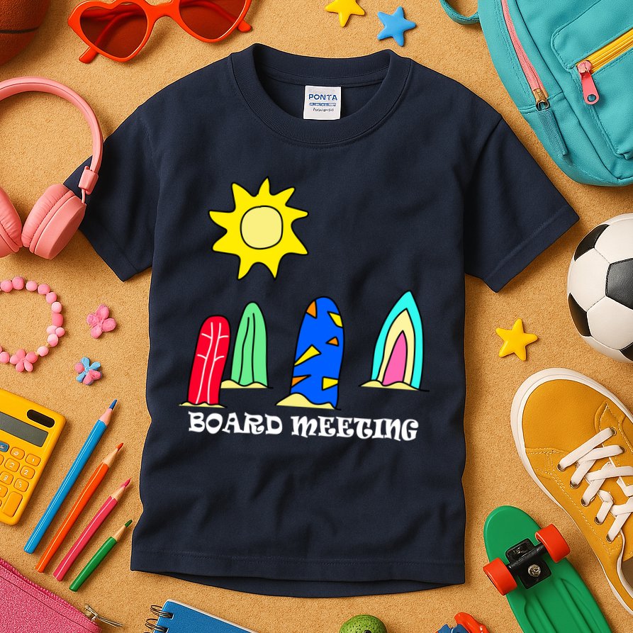 Board Meeting Kids T-Shirt