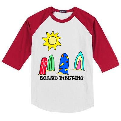 Board Meeting Kids Colorblock Raglan Jersey