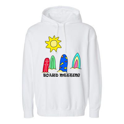 Board Meeting Garment-Dyed Fleece Hoodie