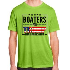 Boaters For Trump Keeping American Great Adult ChromaSoft Performance T-Shirt