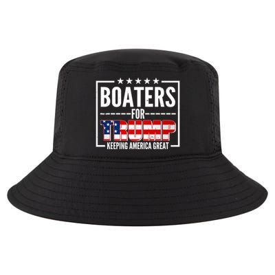 Boaters For Trump Keeping American Great Cool Comfort Performance Bucket Hat