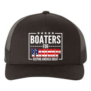 Boaters For Trump Keeping American Great Yupoong Adult 5-Panel Trucker Hat