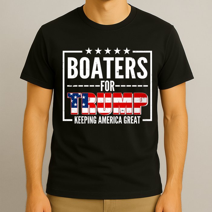 Boaters For Trump Keeping American Great T-Shirt