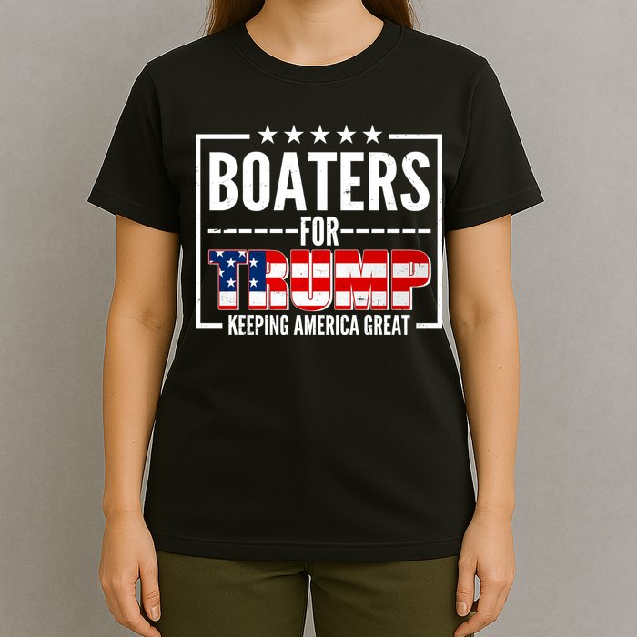 Boaters For Trump Keeping American Great T-Shirt