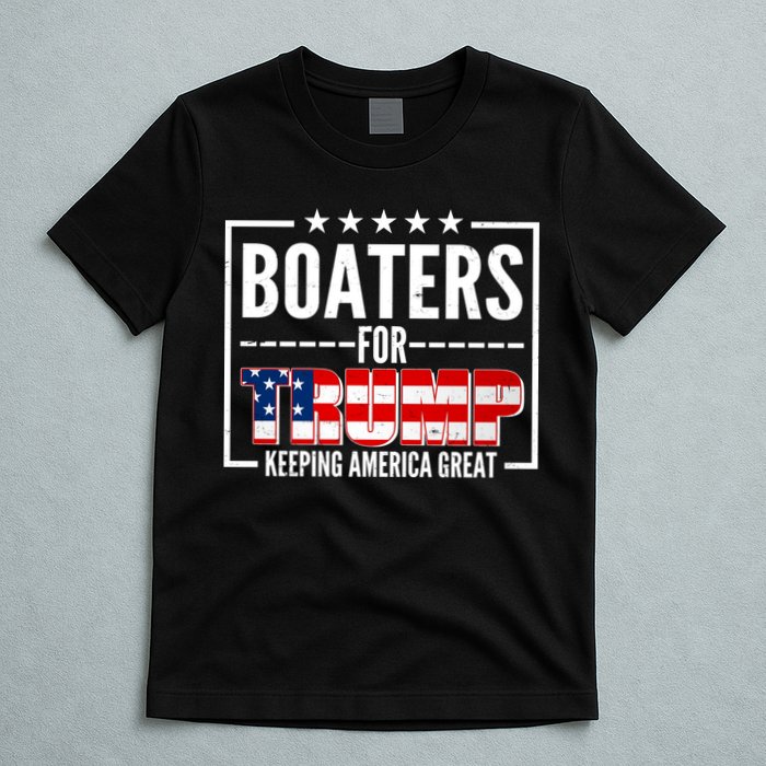 Boaters For Trump Keeping American Great T-Shirt