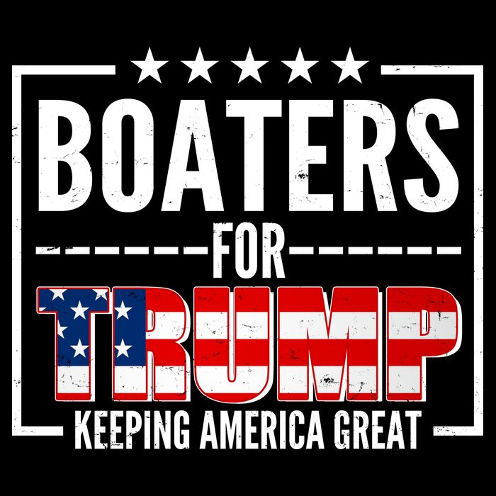 Boaters For Trump Keeping American Great T-Shirt