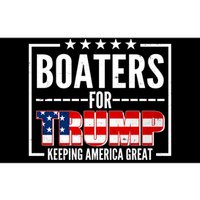 Boaters For Trump Keeping American Great Bumper Sticker