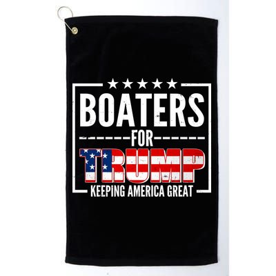 Boaters For Trump Keeping American Great Golf Towel