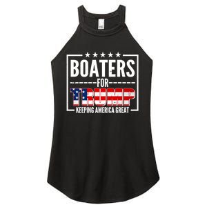 Boaters For Trump Keeping American Great Women's Perfect Tri Rocker Tank