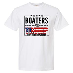 Boaters For Trump Keeping American Great Garment-Dyed Heavyweight T-Shirt