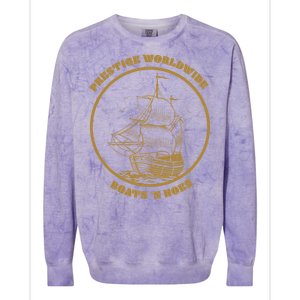 Boats N Hoes Colorblast Crewneck Sweatshirt