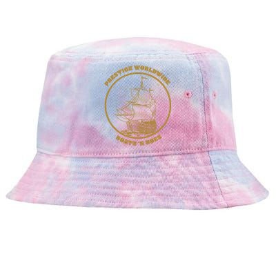 Boats N Hoes Tie-Dyed Bucket Hat