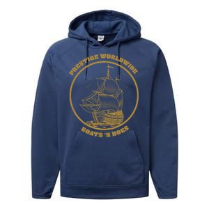 Boats N Hoes Performance Fleece Hoodie