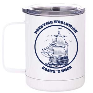 Boats N Hoes 12 oz Stainless Steel Tumbler Cup