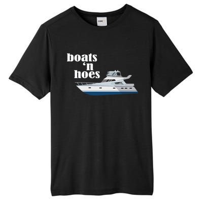 Boats N Hoes Funny Boating Tall Fusion ChromaSoft Performance T-Shirt