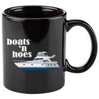 Boats N Hoes Funny Boating 11oz C Handle Ceramic Mug