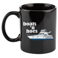 Boats N Hoes Funny Boating 11oz C Handle Ceramic Mug