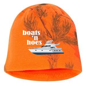 Boats N Hoes Funny Boating Kati - Camo Knit Beanie