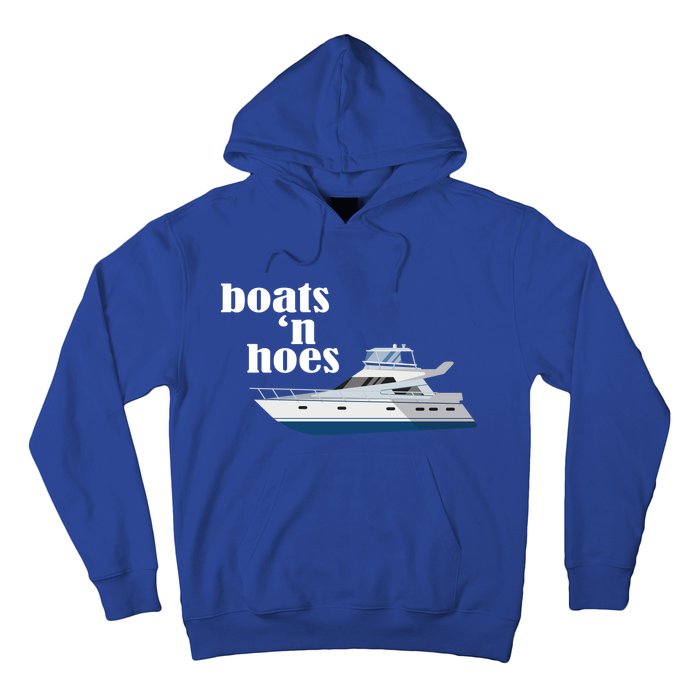 Boats N Hoes Funny Boating Hoodie