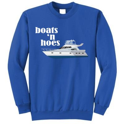 Boats N Hoes Funny Boating Sweatshirt