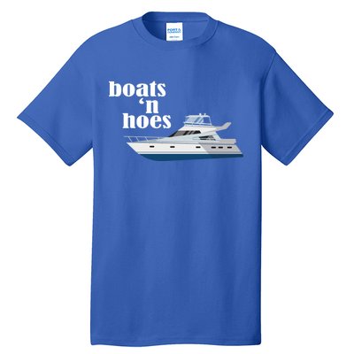 Boats N Hoes Funny Boating Tall T-Shirt