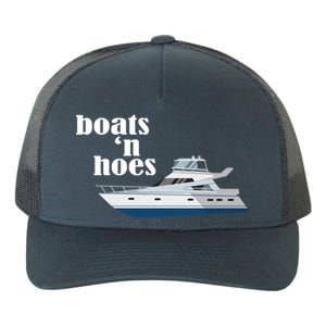 Boats N Hoes Funny Boating Yupoong Adult 5-Panel Trucker Hat