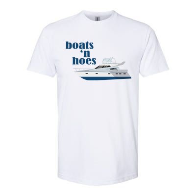 Boats N Hoes Funny Boating Softstyle® CVC T-Shirt