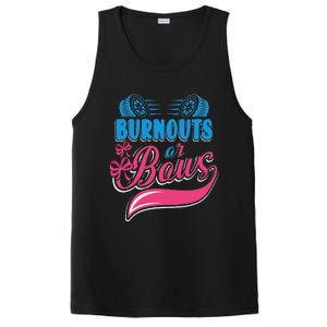 Burnouts Or Bows Gender Reveal Baby Party Announcement PosiCharge Competitor Tank