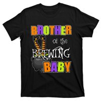 Brother Of Brewing Baby Halloween Theme Baby Shower Spooky T-Shirt