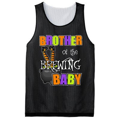 Brother Of Brewing Baby Halloween Theme Baby Shower Spooky Mesh Reversible Basketball Jersey Tank