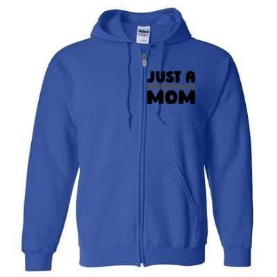 Birdwatcher Ornitology Bird Birding Just A Birdwatching Mom Gift Full Zip Hoodie