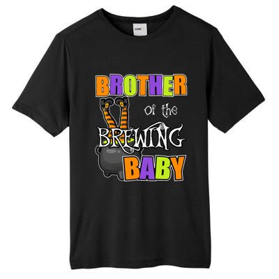 Brother Of Brewing Baby Halloween Theme Baby Shower Spooky Tall Fusion ChromaSoft Performance T-Shirt