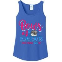 Burnouts Or Bows Gender Reveal Baby Great Grandma Ladies Essential Tank