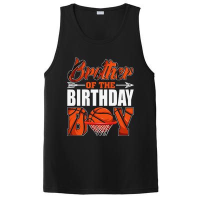 Brother Of Birthday Boy Basketball Matching Family Party PosiCharge Competitor Tank