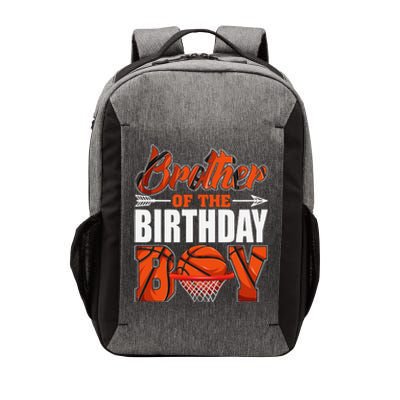 Brother Of Birthday Boy Basketball Matching Family Party Vector Backpack