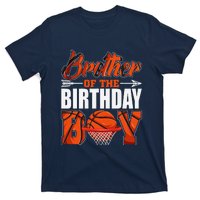 Brother Of Birthday Boy Basketball Matching Family Party T-Shirt