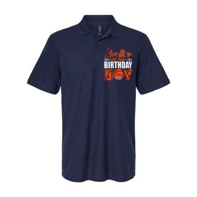 Brother Of Birthday Boy Basketball Matching Family Party Softstyle Adult Sport Polo