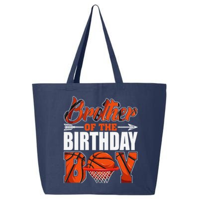 Brother Of Birthday Boy Basketball Matching Family Party 25L Jumbo Tote