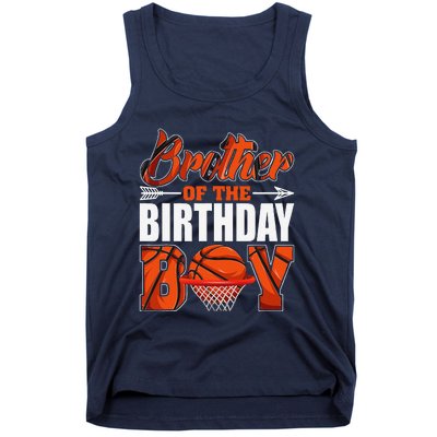 Brother Of Birthday Boy Basketball Matching Family Party Tank Top