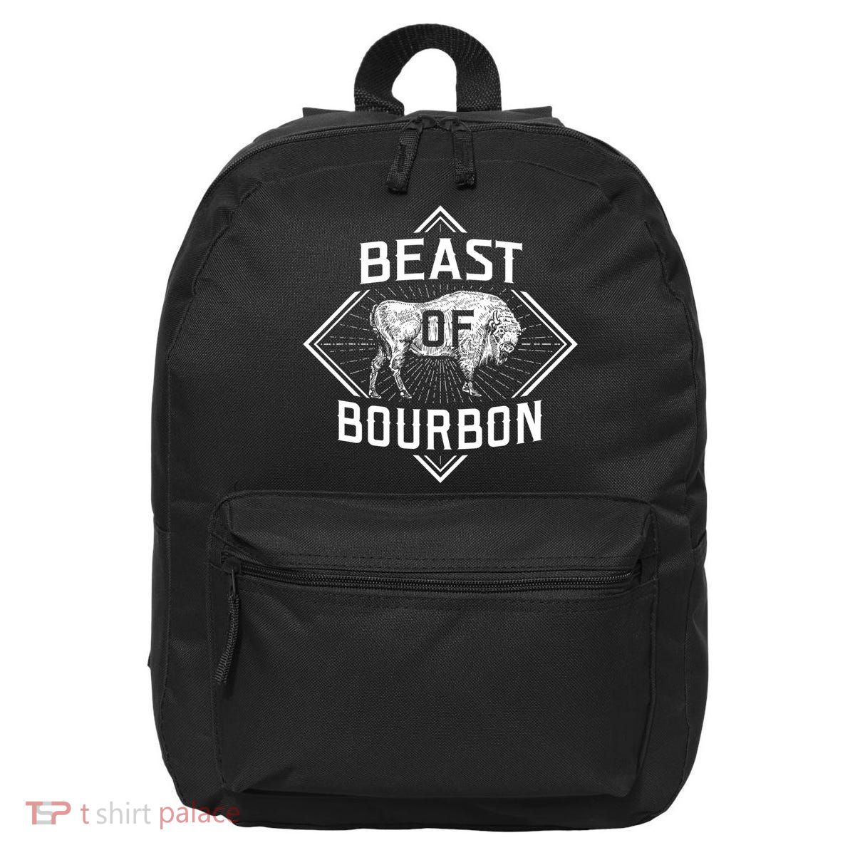 Beast Of Bourbon American Bison Buffalo Lover Wildlife 16 in Basic Backpack