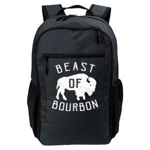 Beast Of Bourbon Drinking Whiskey Design Bison Buffalo Party Daily Commute Backpack