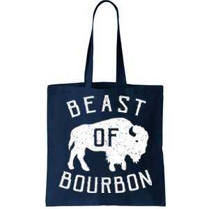 Beast Of Bourbon Drinking Whiskey Design Bison Buffalo Party Tote Bag