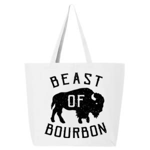 Beast Of Bourbon Drinking Whiskey Design Bison Buffalo Party 25L Jumbo Tote